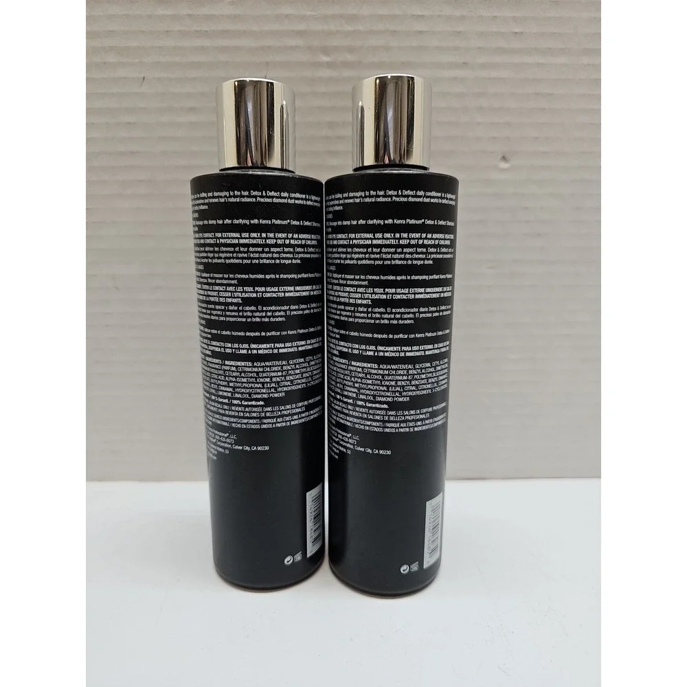 (Pack Of 2) KENRA Platinum DETOX & DEFLECT CONDITIONER (8.5 oz Each)